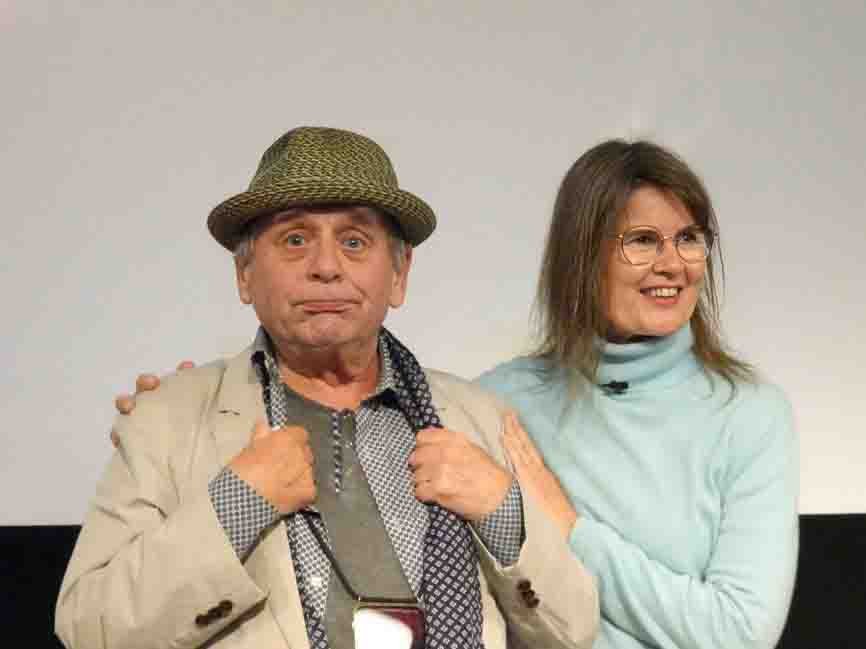 Sylvester McCoy, who played the Seventh Doctor, and Sophie Aldred, who played Ace